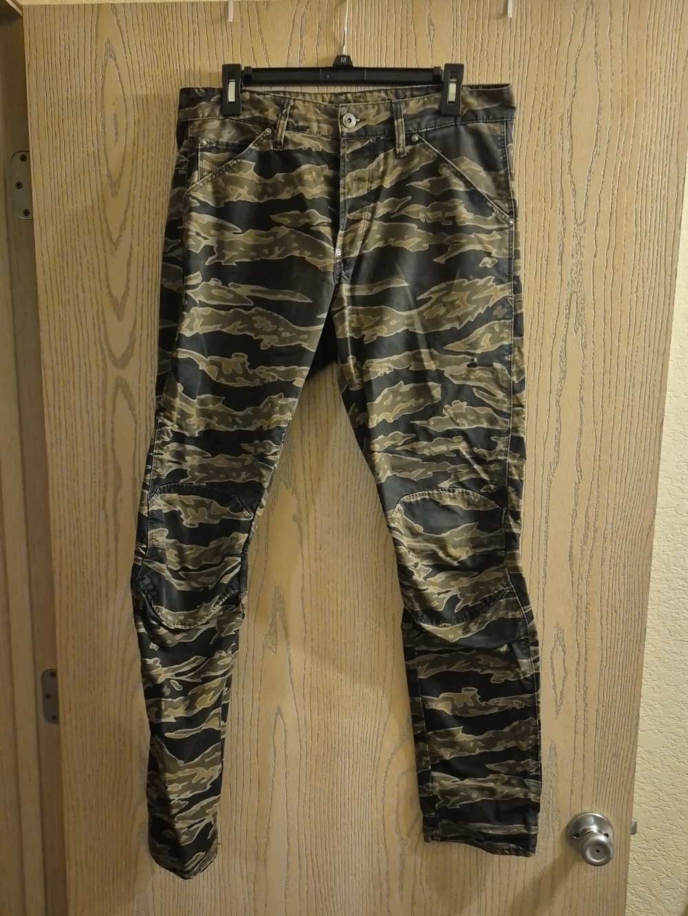 G-Star Tiger Camo slim tapered men's pants